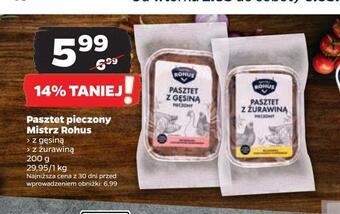 Netto Pasztet pieczony mistrz rohus oferta