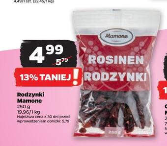 Netto Rodzynki mamone oferta