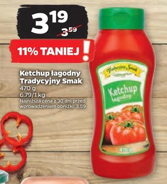 Netto Ketchup łagodny tradycyjny smak oferta