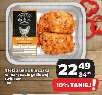 Netto Steki z uda z kurczaka w marynacie grillowej grill bar oferta