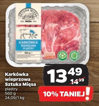 Netto Karkówka wieprzowa sztuka mięsa oferta