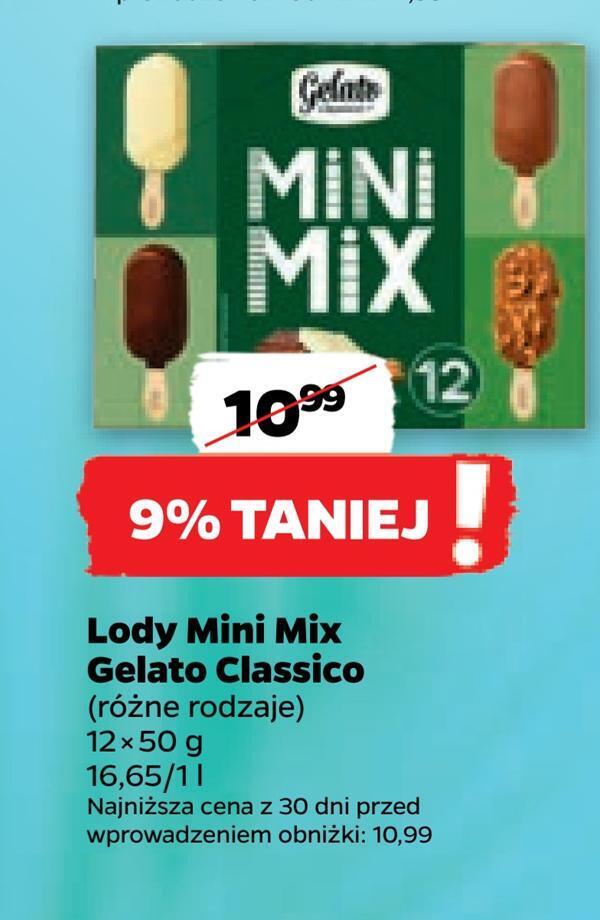 Promocja Lody mini mix gelato classico w Netto