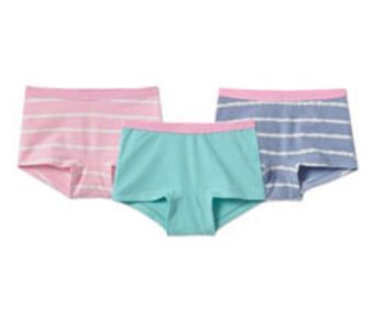 Tchibo Figi dziewczęce z bawełny ekologicznej, 3 pary oferta