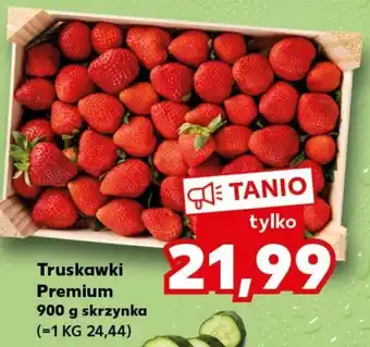 Kaufland Truskawki Premium 900 g skrzynka oferta