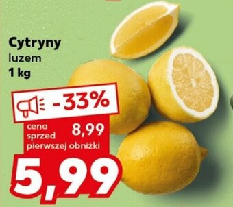 Kaufland Cytryny luzem 1 kg oferta