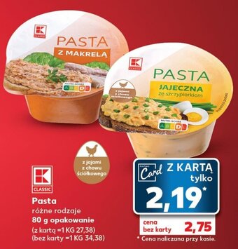 Kaufland Pasta 80g oferta