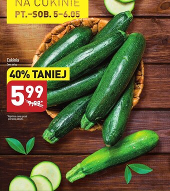 ALDI Cukinia 1kg oferta
