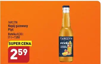 ALDI TARCZYN Napój gazowany Ptyś Butelka 0,33 l oferta