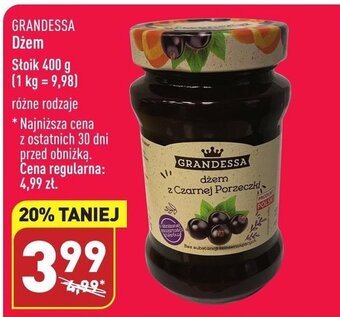 ALDI GRANDESSA Dżem 400g oferta