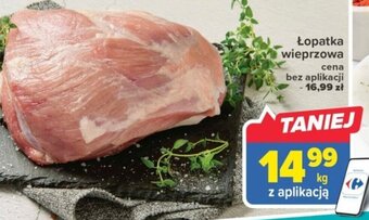 Carrefour Market Łopatka wieprzowa 1kg oferta