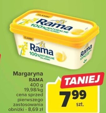 Carrefour Market Margaryna Rama 400g oferta