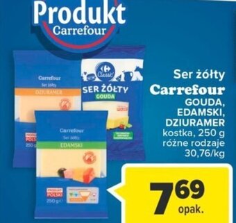 Carrefour Market Ser żółty Carrefour 250g oferta
