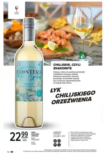 Wino frontera spritzer