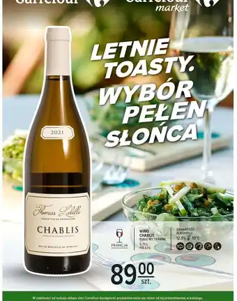 Carrefour Wino chablis oferta