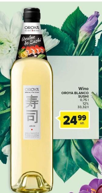 Carrefour Wino oroya sushi oferta