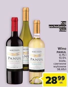 Carrefour Wino panul sauvignon blanc oferta