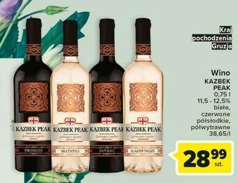 Carrefour Wino kazbek peak rkatsiteli oferta