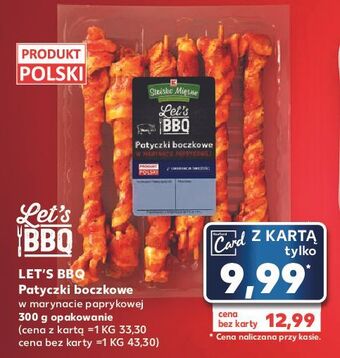 Kaufland Patyczki boczkowe w marynacie paprykowej stoisko mięsne oferta