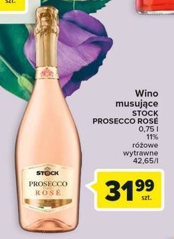 Carrefour Wino stock prosecco rose oferta