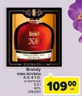 Carrefour Brandy karton king royben xo oferta