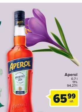 Carrefour Likier aperol aperitivo oferta
