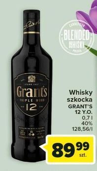Carrefour Whisky grant's 12 yo oferta
