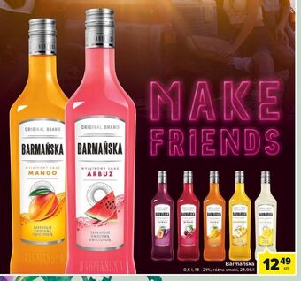 Carrefour Wódka barmańska mango oferta