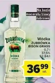 Carrefour Wódka żubrówka bison grass oferta