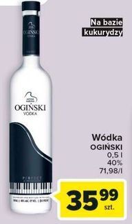 Carrefour Wódka ogiński vodka oferta