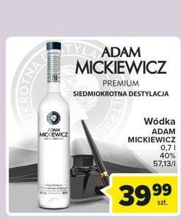 Carrefour Wódka adam mickiewicz oferta