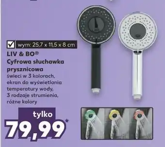 Słuchawka prysznicowa 5-funcyjna liv & bo