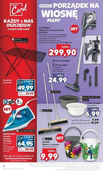 Kaufland Suszarka na pranie oferta