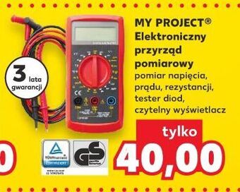 Kaufland Elektroniczny przyrząd pomiarowy k-classic myproject oferta
