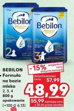 Kaufland Mleko 3 bebilon advance pronutra oferta