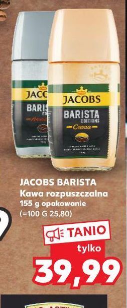 Kaufland Kawa jacobs barista edition crema oferta