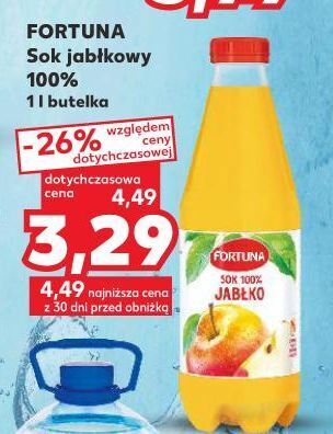 Kaufland Sok 100% jabłkowy fortuna oferta