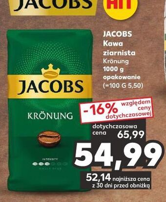 Kaufland Kawa jacobs kronung oferta