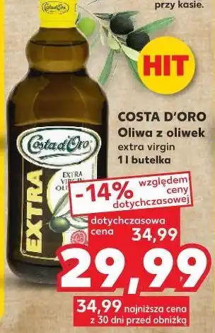 Kaufland Oliwa z oliwek extra vergine costa d'oro oferta