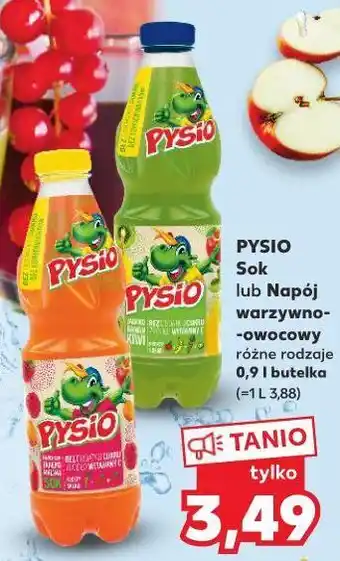 Kaufland Sok marchew-jabłko-malina pysio oferta