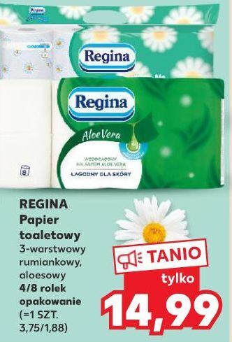 Kaufland Papier toaletowy aloe vera regina oferta