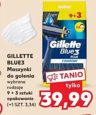 Kaufland Maszynka do golenia gillette blue 3 comfort oferta