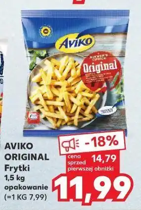 Kaufland Frytki proste aviko original oferta