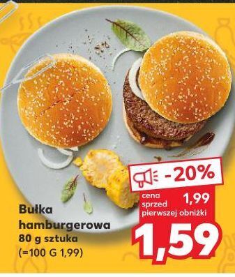 Kaufland Bułka hamburger oferta