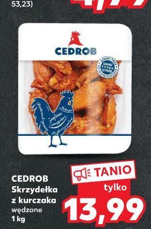 Kaufland Skrzydełka z kurczaka wędzone cedrob oferta