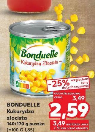 Kaufland Kukurydza złocista bonduelle oferta
