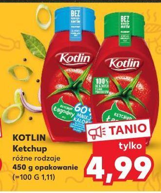 Kaufland Ketchup łagodny kotlin oferta