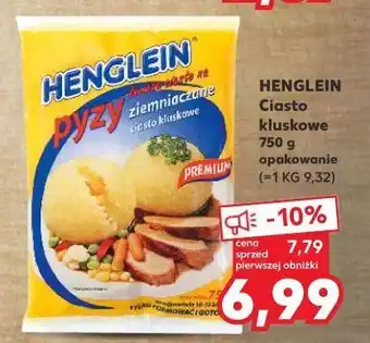Kaufland Ciasto kluskowe pyzy ziemniaczane henglein oferta