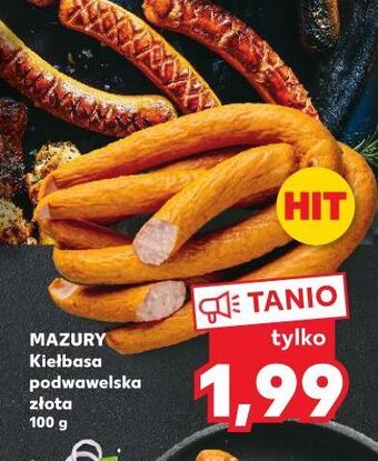 Kaufland Kiełbasa podwawelska złota mazury ełk oferta