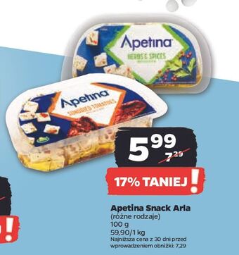 Netto Ser feta z suszonymi pomidorami arla apetina oferta