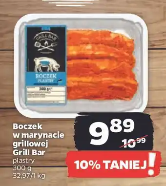 Netto Boczek w marynacie paprykowej plastry grill bar oferta